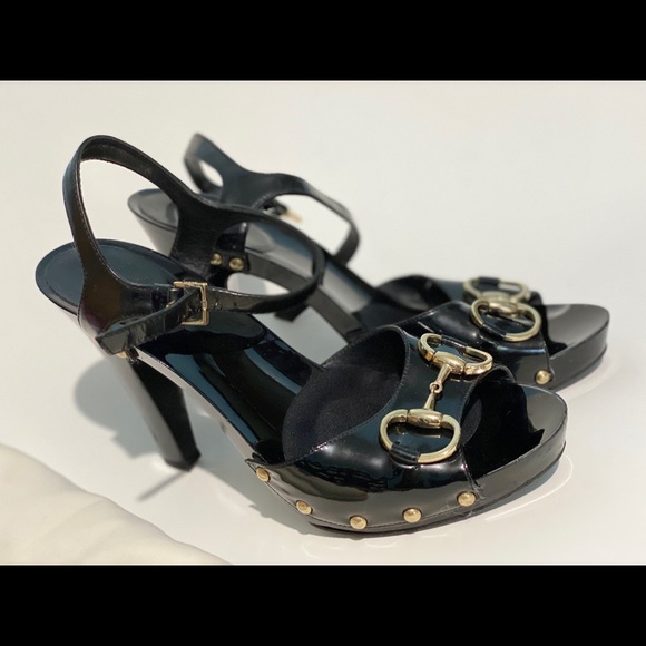 Gucci Black 190937 Platforms US 7B - Picture 3 of 9